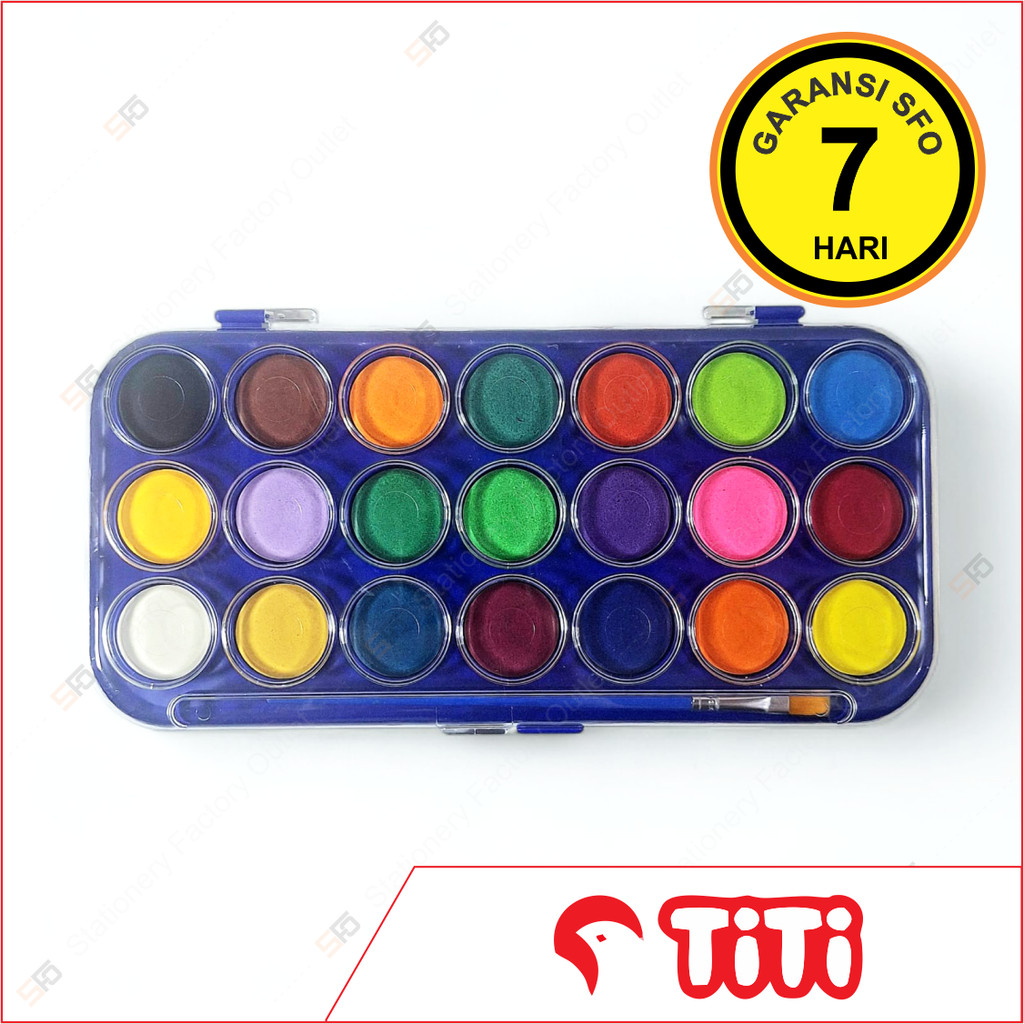 

Cat Air Padat Titi isi 21 - Watercolour Cakes