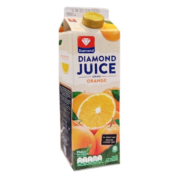 

DIAMOND JUICE ORANGE UNSWEET 946 ML - JUS - ARM