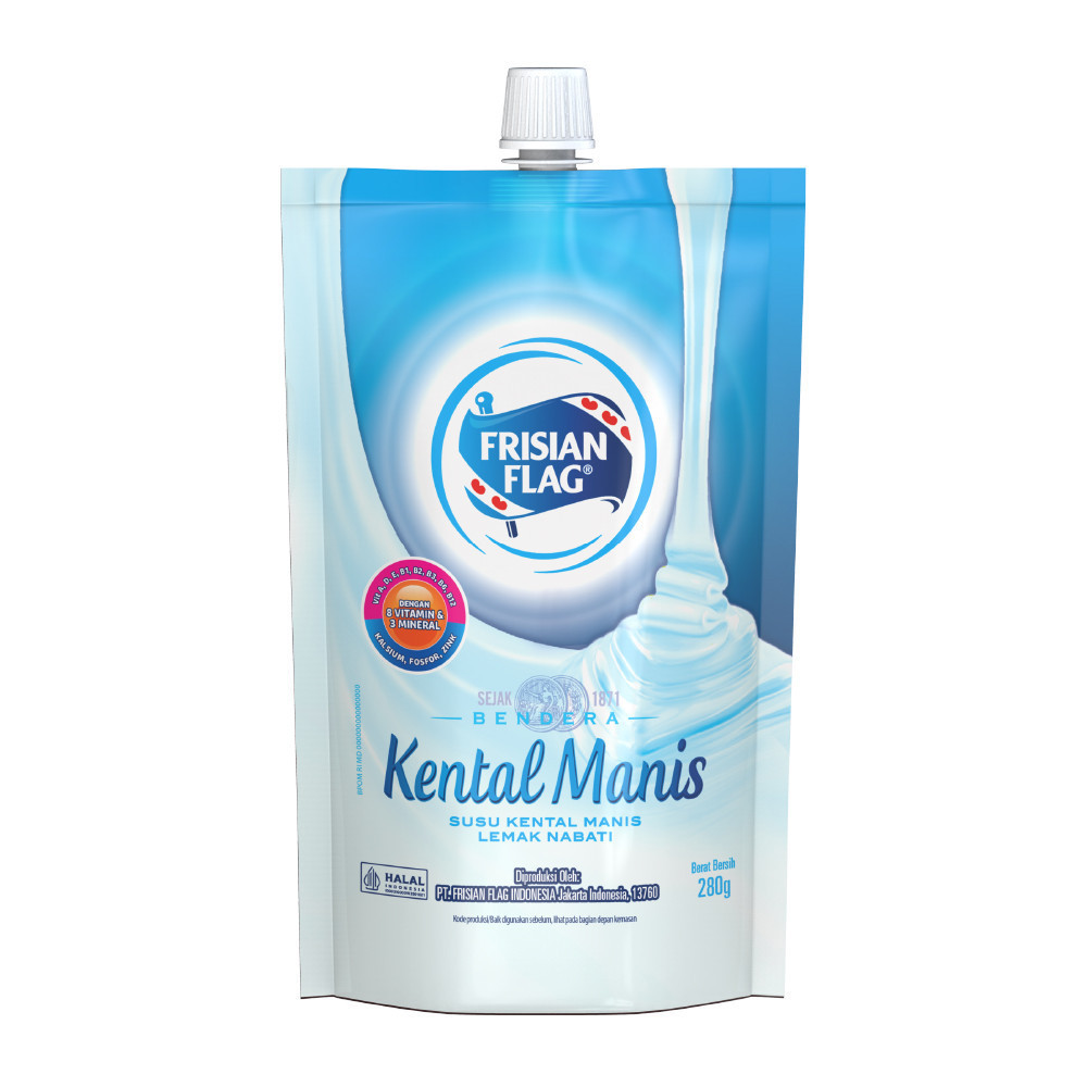 

GWP - Frisian Flag Bendera Kental Manis Pouch 280g Isi 1 Pcs