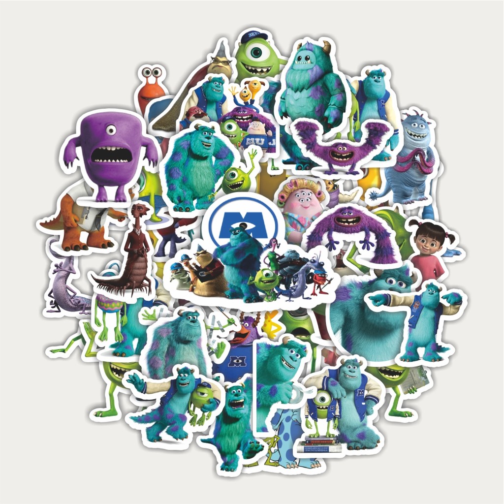 

Sticker Pack Stiker Pixar Series Monster | Sticker TUMBLR | Stiker LAPTOP KOPER HELM