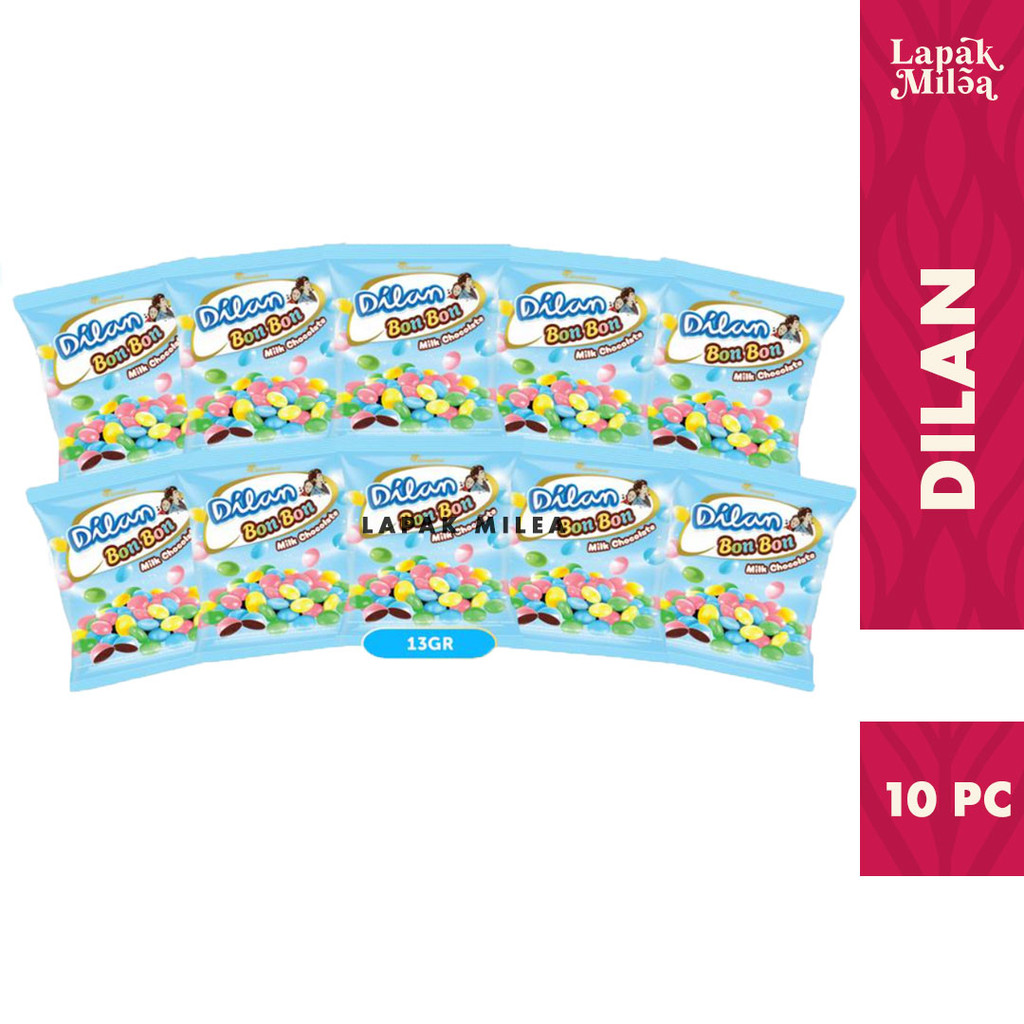 

Dilan Bon Bon Milk Chocolate isi 10 Pcs x 13Gr