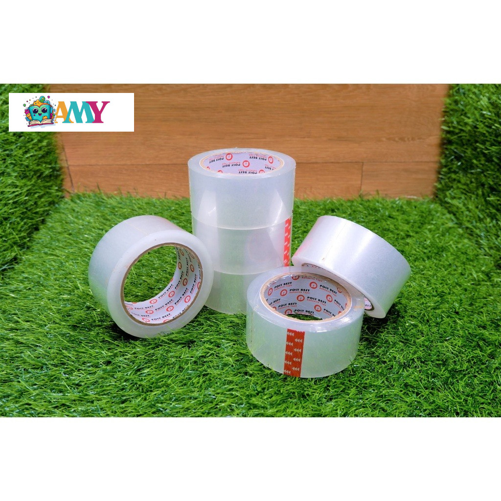 

POLYBEST LAKBAN BENING 2INCH 6ROLL/SLOP AMY STASIONARY