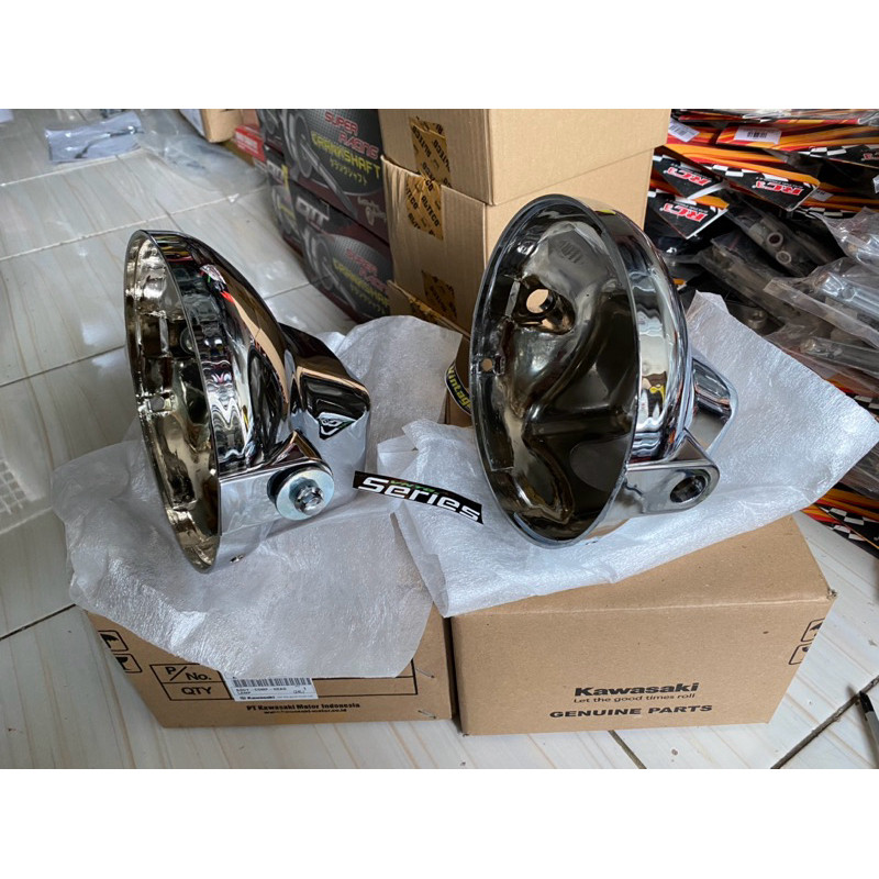 BATOK LAMPU DEPAN NINJA SS ORIGINAL KAWASAKI BATOK LAMPU NINJA BULAT SS LAMPU BULAT NINJA SS ORIGINA