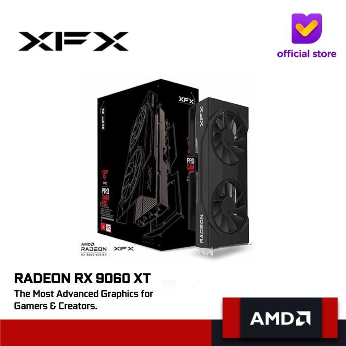 XFX Swift AMD Radeon RX 9060 XT 8GB OC Gaming Edition