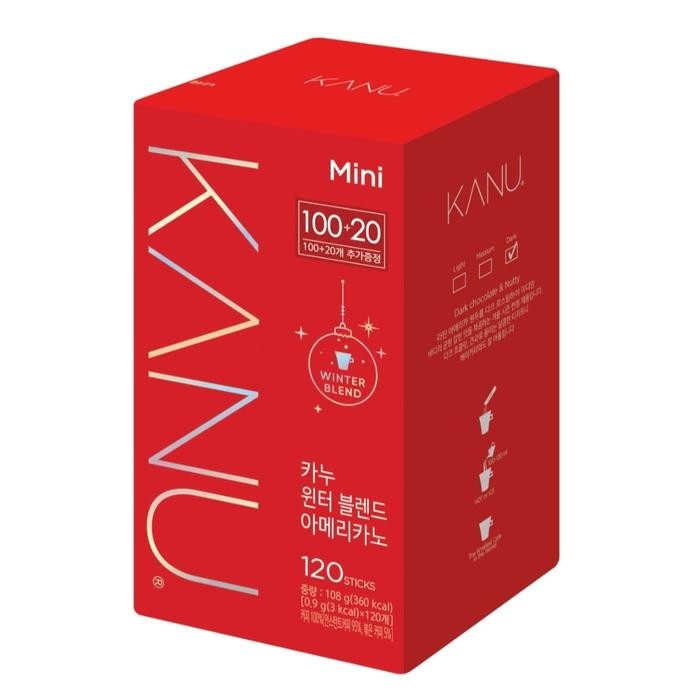 

Kanu Mini Maxim Mild Roast Americano Coffee 30T - Winter Blend