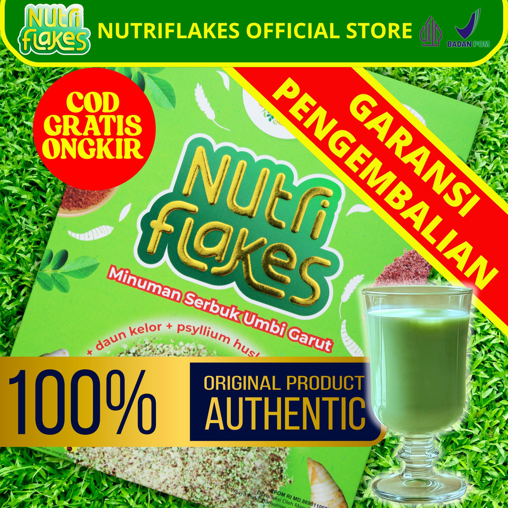 

OFFICIAL - NUTRIFLAKES SEREAL ASAM LAMBUNG ORIGINAL ASLI ORI - NUTRI FLAKES ASLI ORIGINAL 280gr