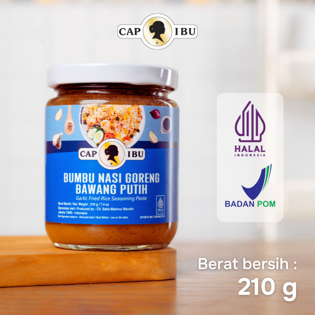 

Cap Ibu Bumbu Nasi Goreng Bawang Putih Praktis