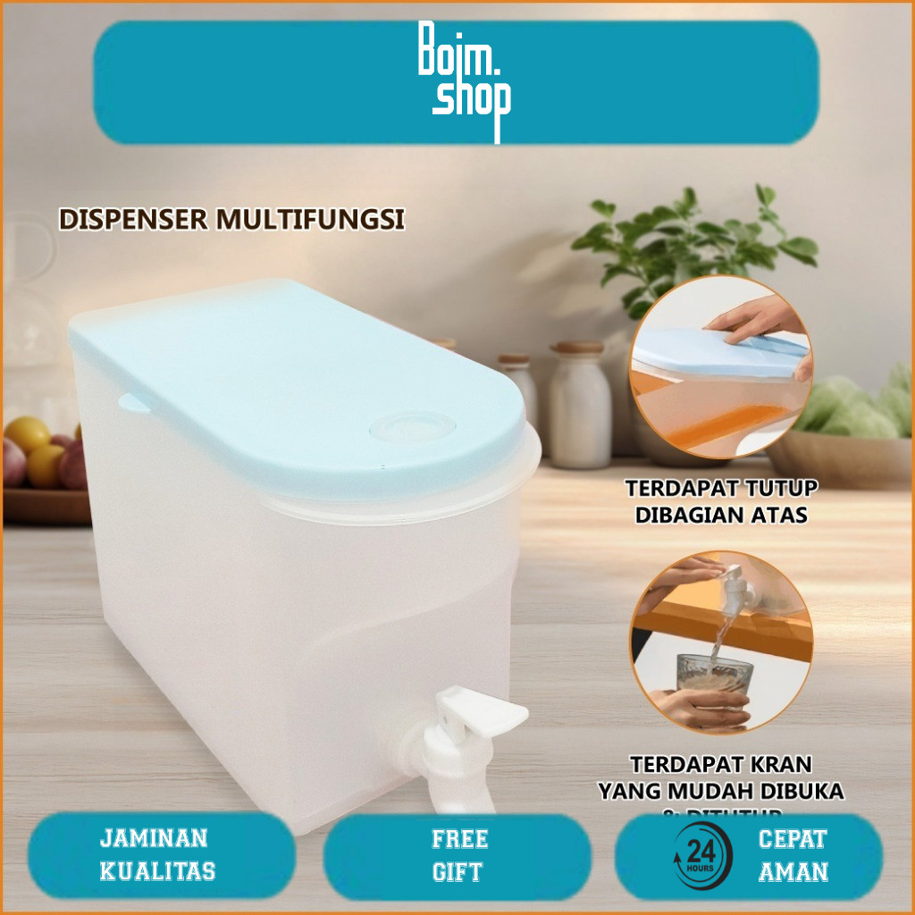 MINI DISPENSER - Kran Dispenser Mini / Tempat Air Minum Kran Plastik