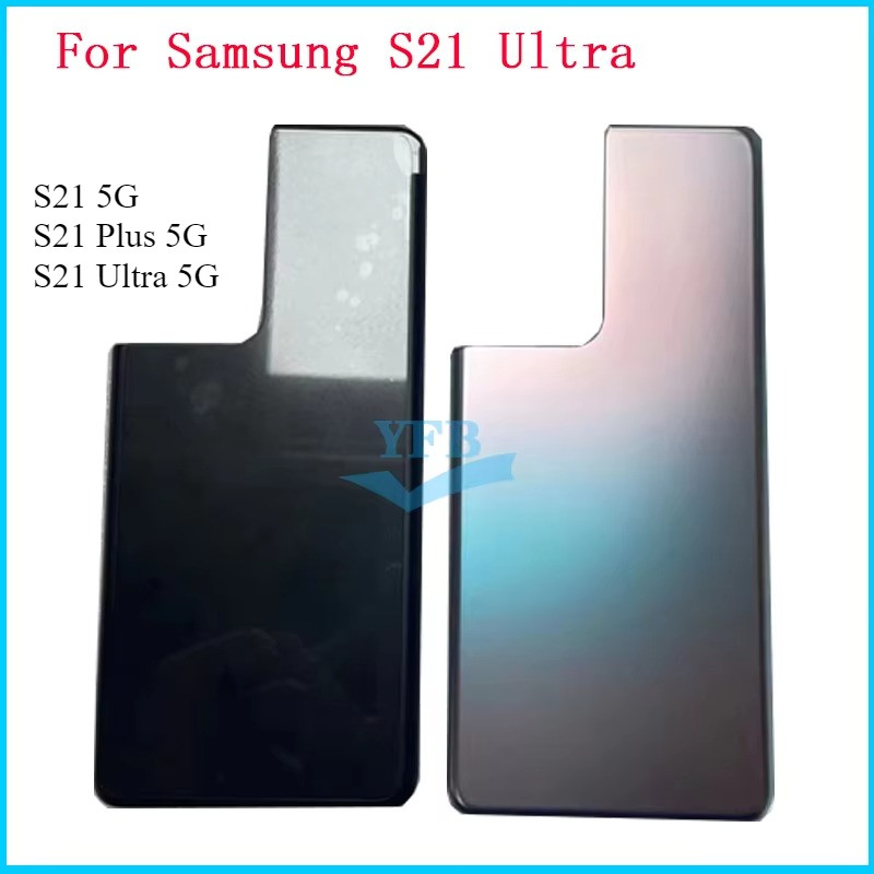 Back Battery Glass Cover Rear Panel Door Housing Case For Samsung Galaxy S21 Plus G996 S21 Ultra G99