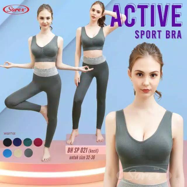 Privasi dijamin aman~ Sorex Bra Sport Polos Olahraga stretch Art SP 020 dan SP 021