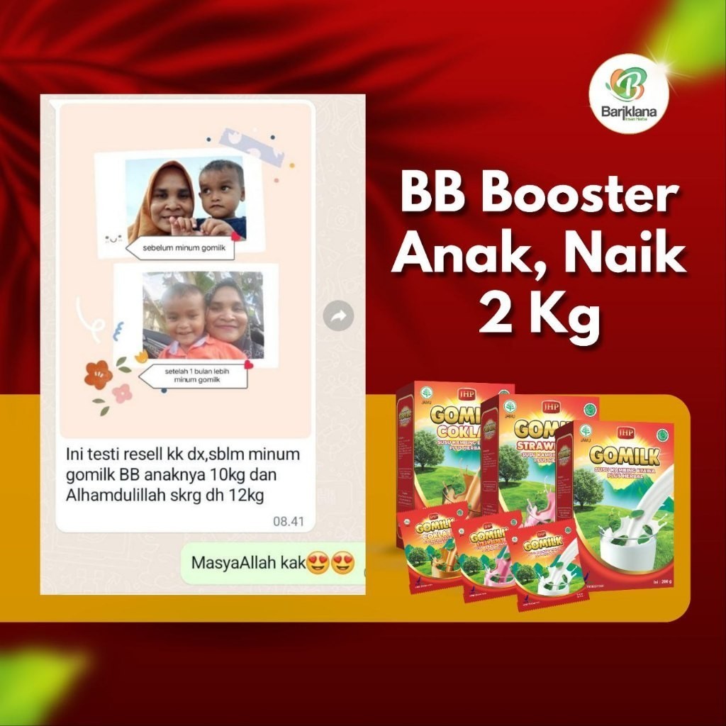 GOMILK 200gr – Susu Etawa untuk Anak 1 Tahun ke Atas | Nafsu Makan, Pencernaan, Tulang