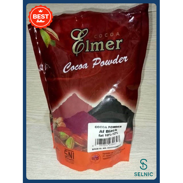 

TERLARIS!!!! Elmer Coklat Bubuk African Black 1kg Rasa Lezat