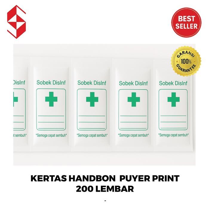 

HANDBON Kertas Puyer/kertas obat isi 6 baris