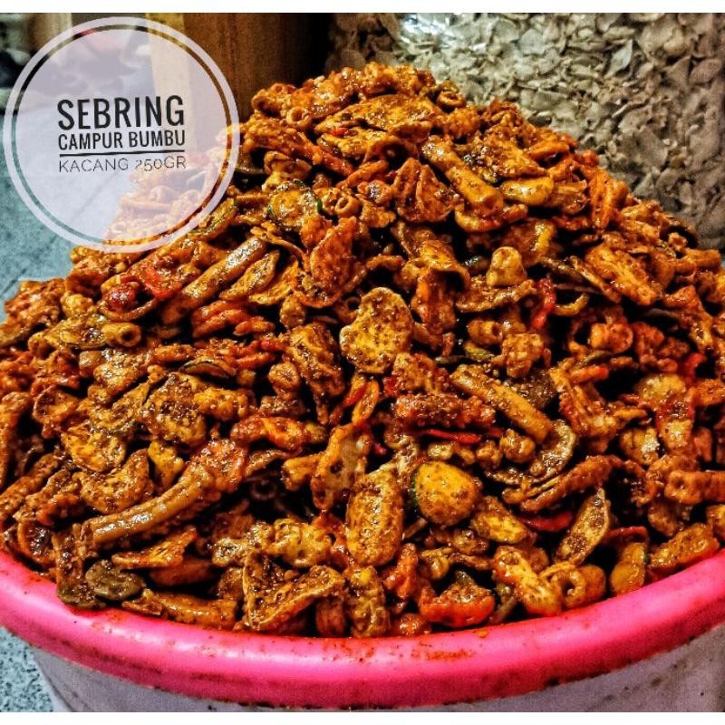 

SEBRING CAMPUR BUMBU KACANG 250gr Bubuk Rempah Pedas