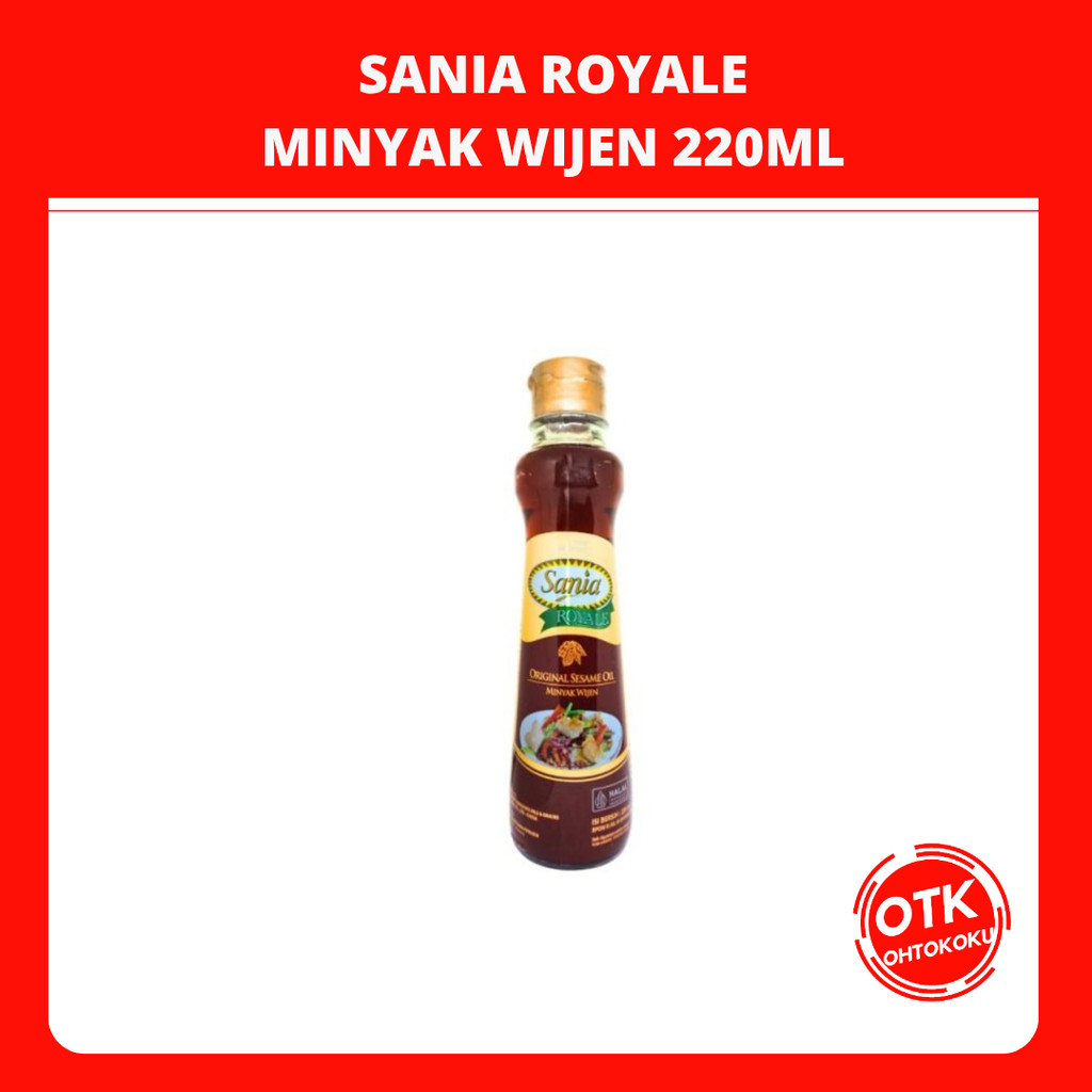 

Sania Royale Minyak Wijen 220ml Botol