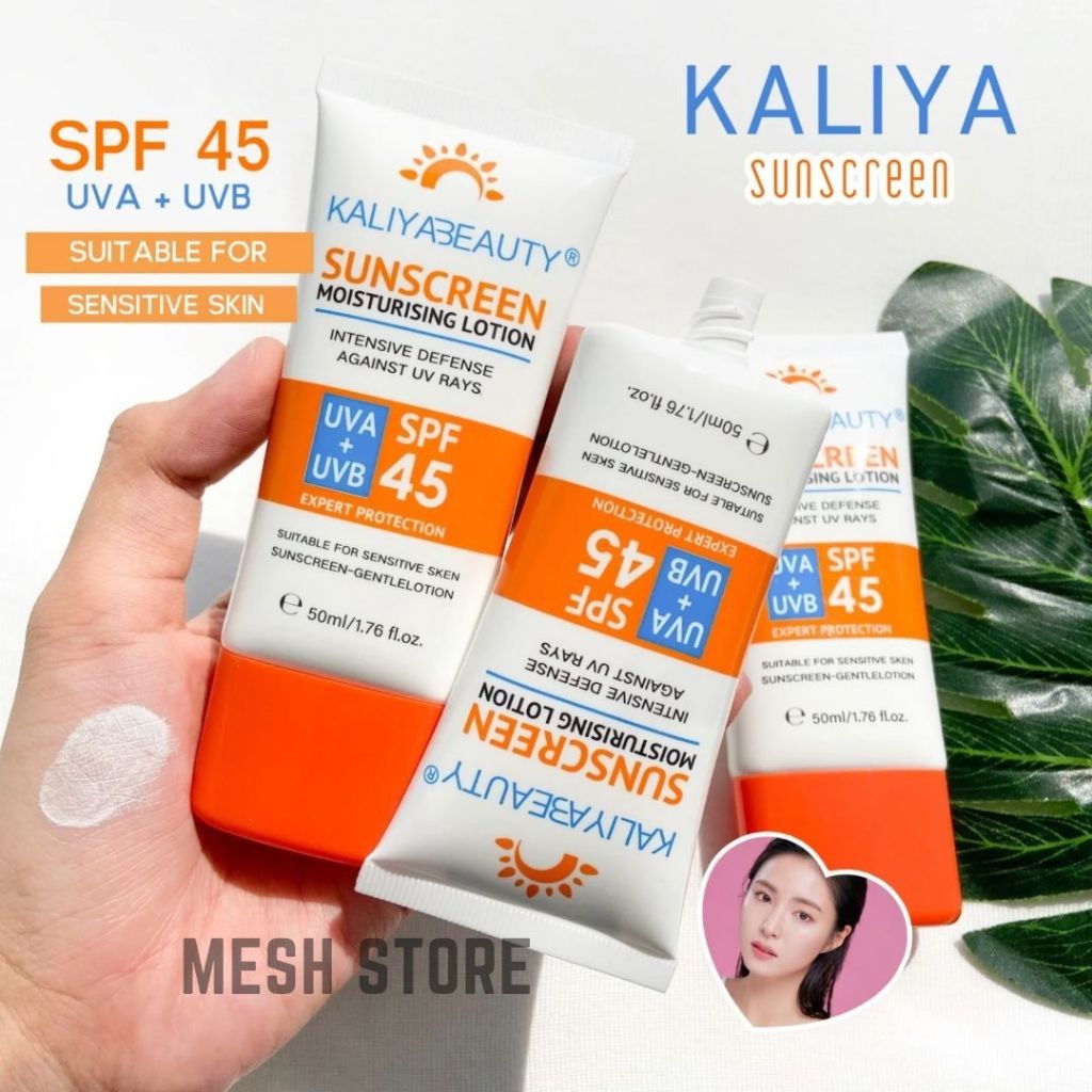 SUNSCREEN TUBE - KALIYA / DC-BEAUTY Sunscreen Moisturizing Lotion UVA UVB Protection