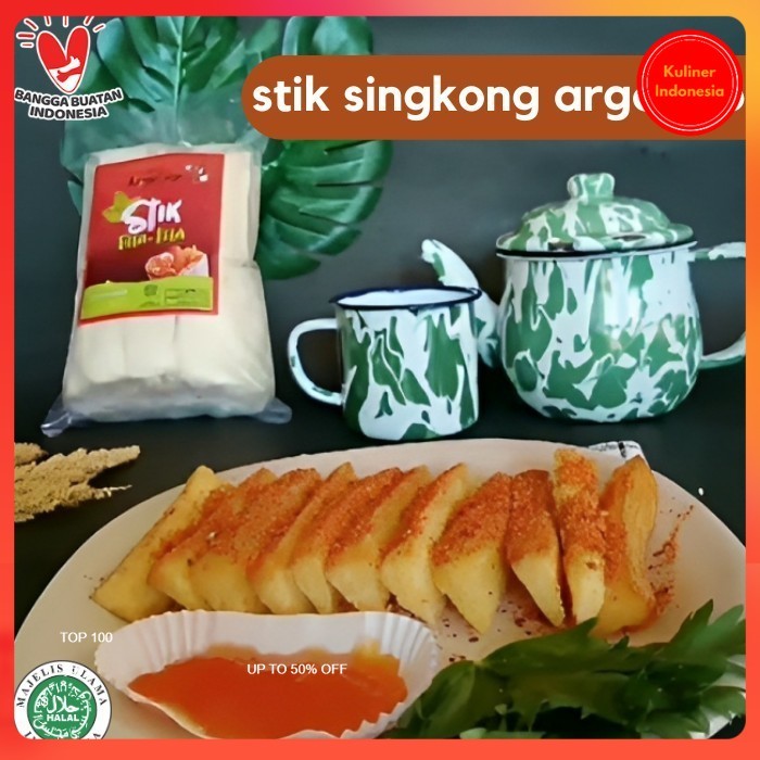Singkong Keju Stik Argotelo stick Siap  Frozen Goreng