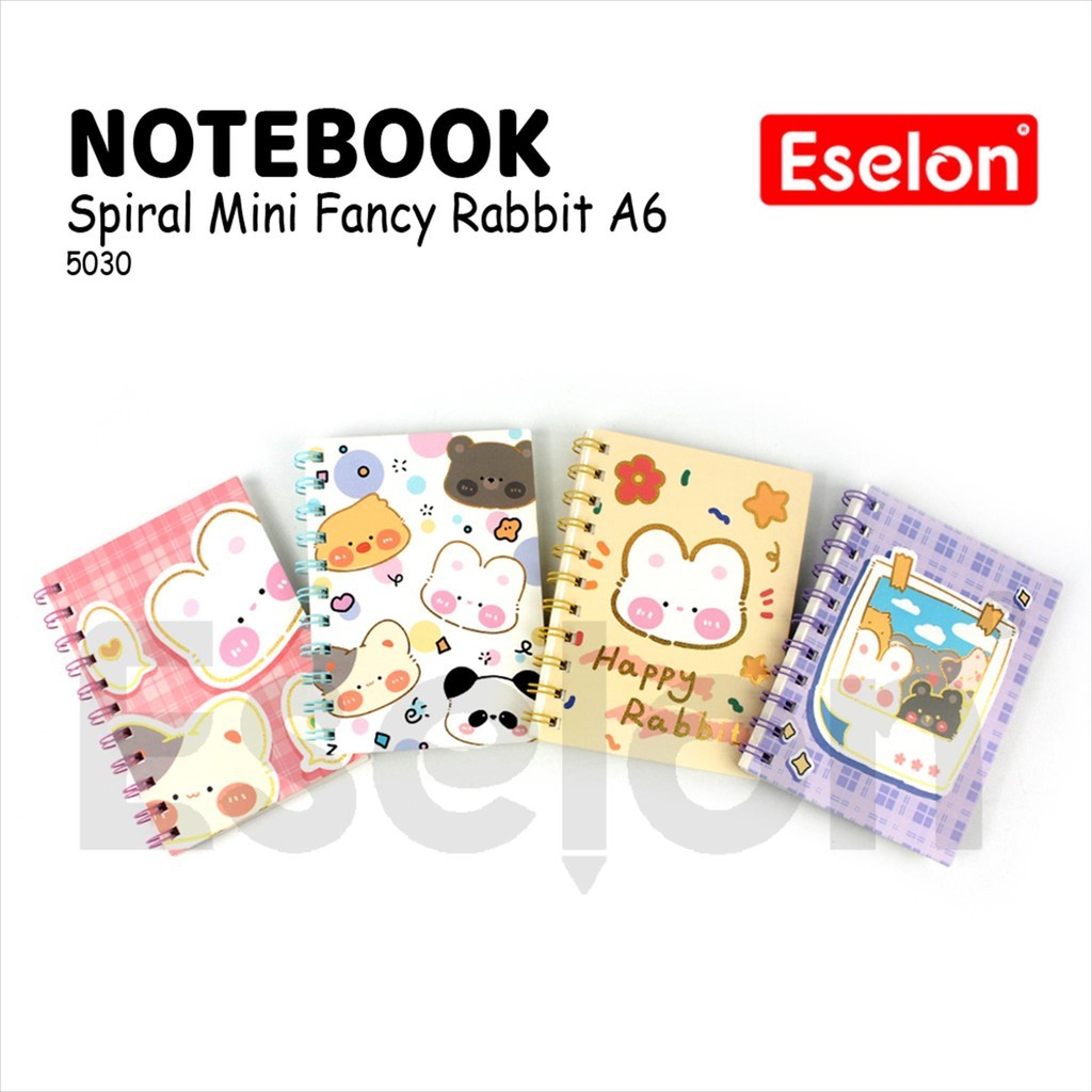 

♚Diary Spiral A6 Karakter / Notebook / Diary Fancy Karakter 80 lbr♚