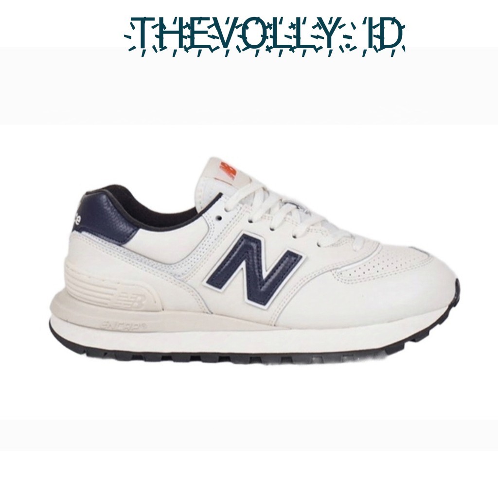 Sepatu NB New Balance 574 Leather White U574LGTO BNIB Original / Sneakers Pria