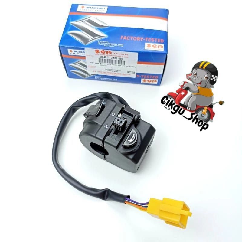 holder kiri, saklar kiri Suzuki Satria Fu fi injeksi original SGP 100%