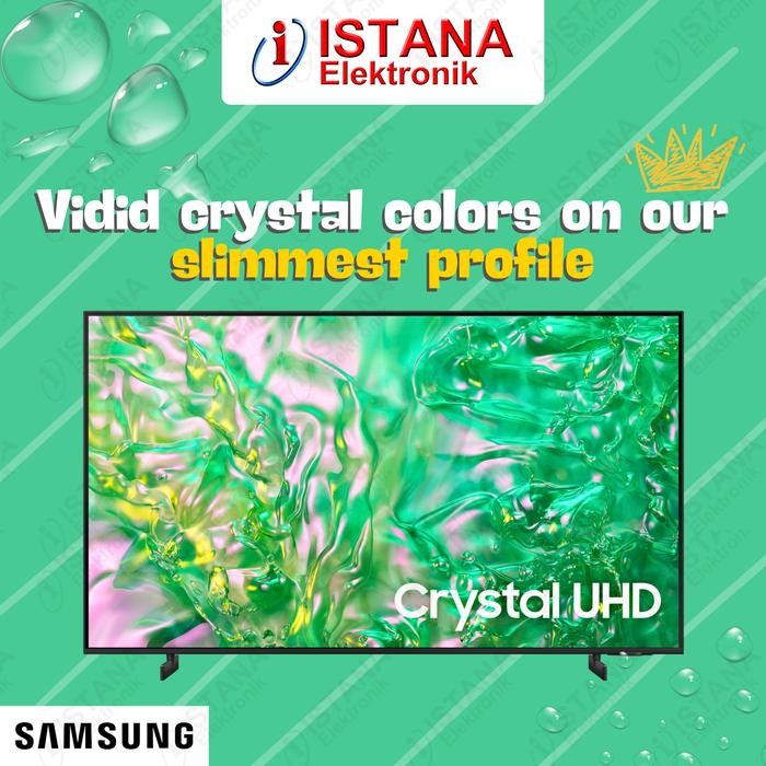 SAMSUNG 50 INCH CRYSTAL UHD 4K SMART  DIGITAL TV UA50DU8000