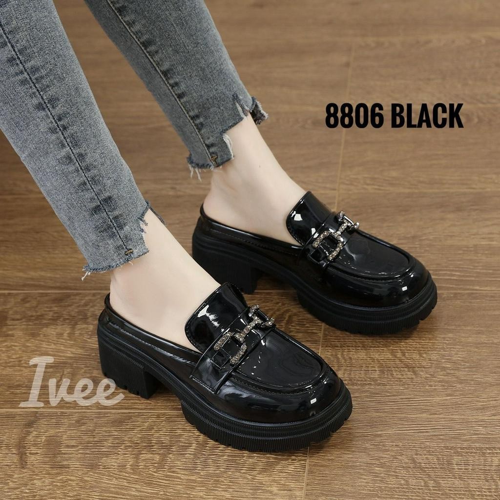 IVEE CHUNKY LOAFERS SHOES KOREA BLINK IV #8806