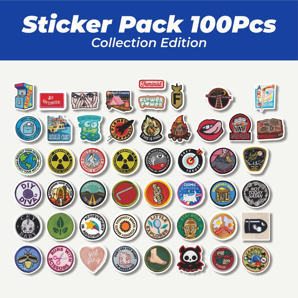 

Hot Stiker Patch V9 Lucu Anti Air Stikers Berperekat Waterproof Sticker Decal Buat Motor Helm Buku Journal Koper Casing HP Laptop Botol Minum