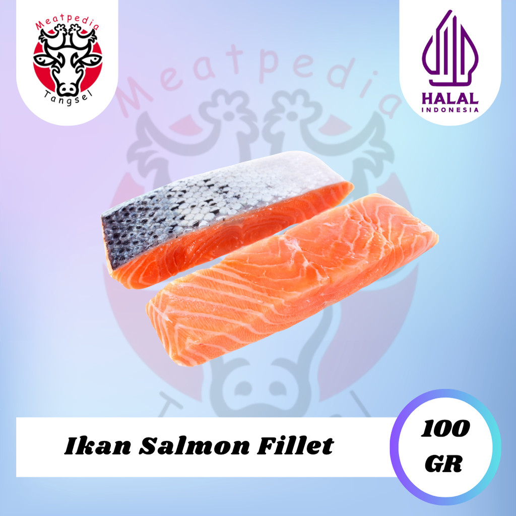 

Ikan Salmon Fillet - Salmon Fish Fillet Frozen 100gr