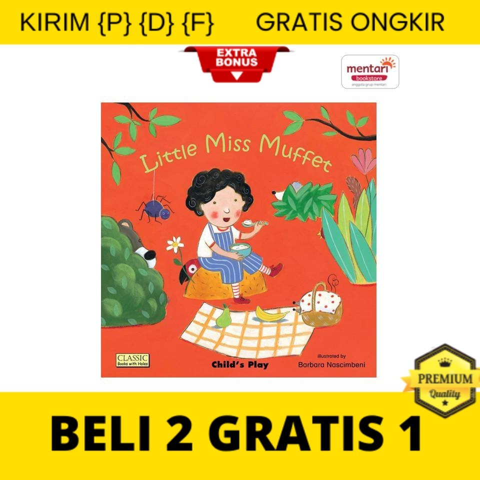 

{P} {D} {F} Little Miss Muffet