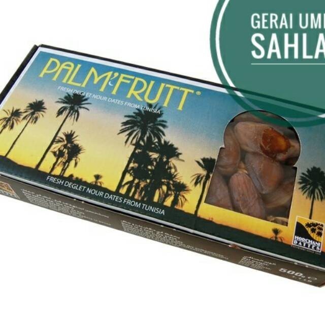 

( JOGJA ) Kurma Palm Frutt 500 gr - Kurma Tangkai Tunisia 500gr - Kurma Enak