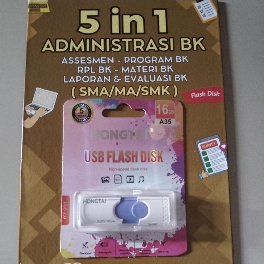 5 in 1 Administrasi Bimbingan Konseling SMP - SMA/SMK