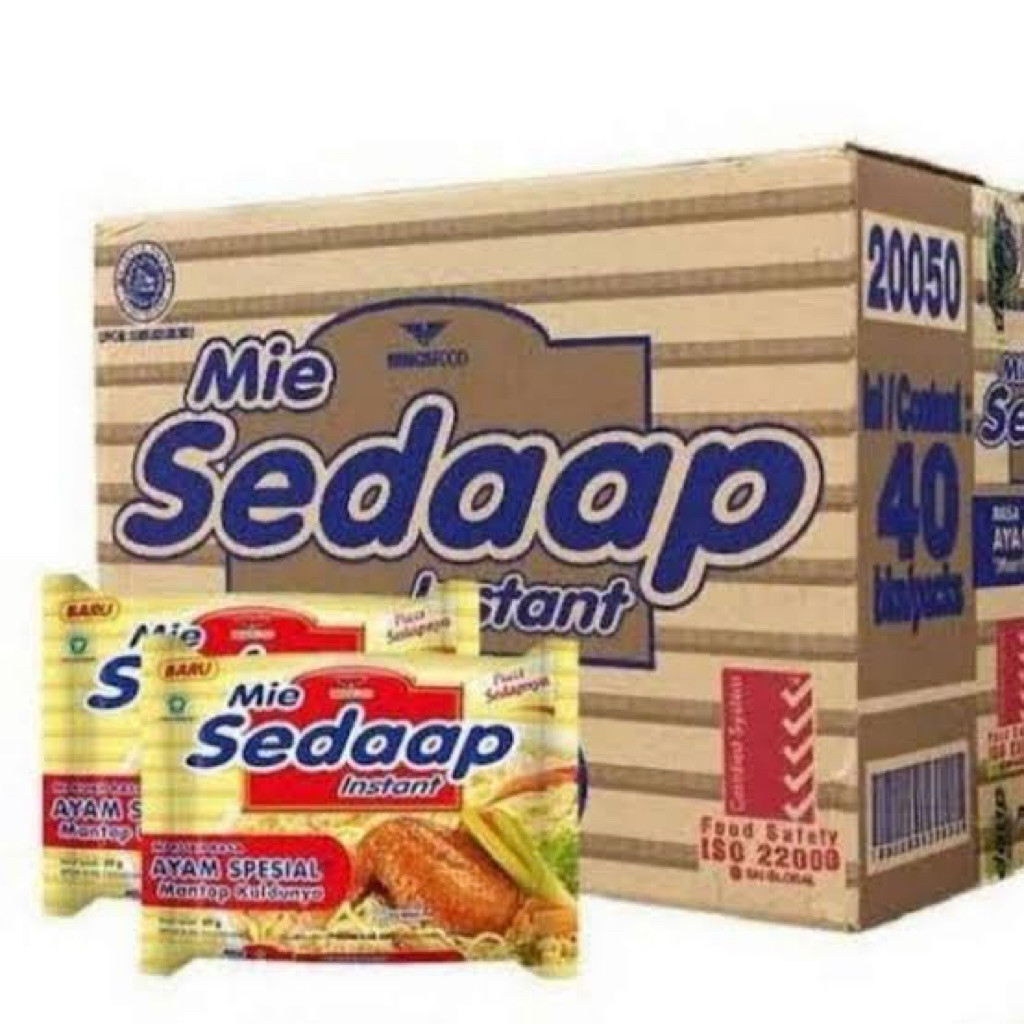 

Mie Sedaap Ayam Spesial / 1 Dus / 40 Pcs