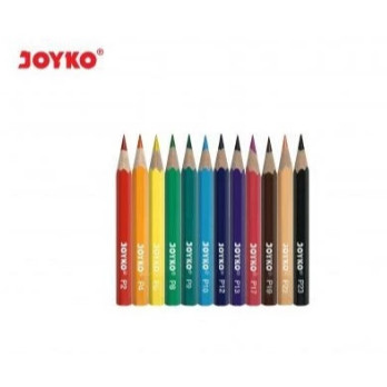 

BPP Joyko Pensil Warna Mini Short Color Pencils Hexagonal Grip Cps12