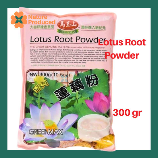 

Greenmax Lotus Root Powder | Minuman Import Taiwan Bubuk Teratai