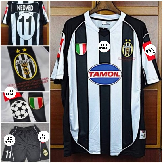 Jersey Juventus 2002/2003 (Plus Clana)