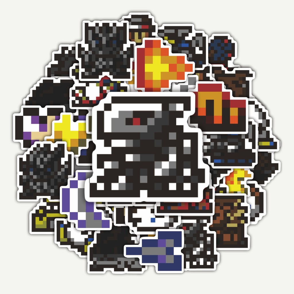 

Sticker Pack Stiker Pixel Digimon V65 | Sticker TUMBLR | Stiker LAPTOP KOPER HELM