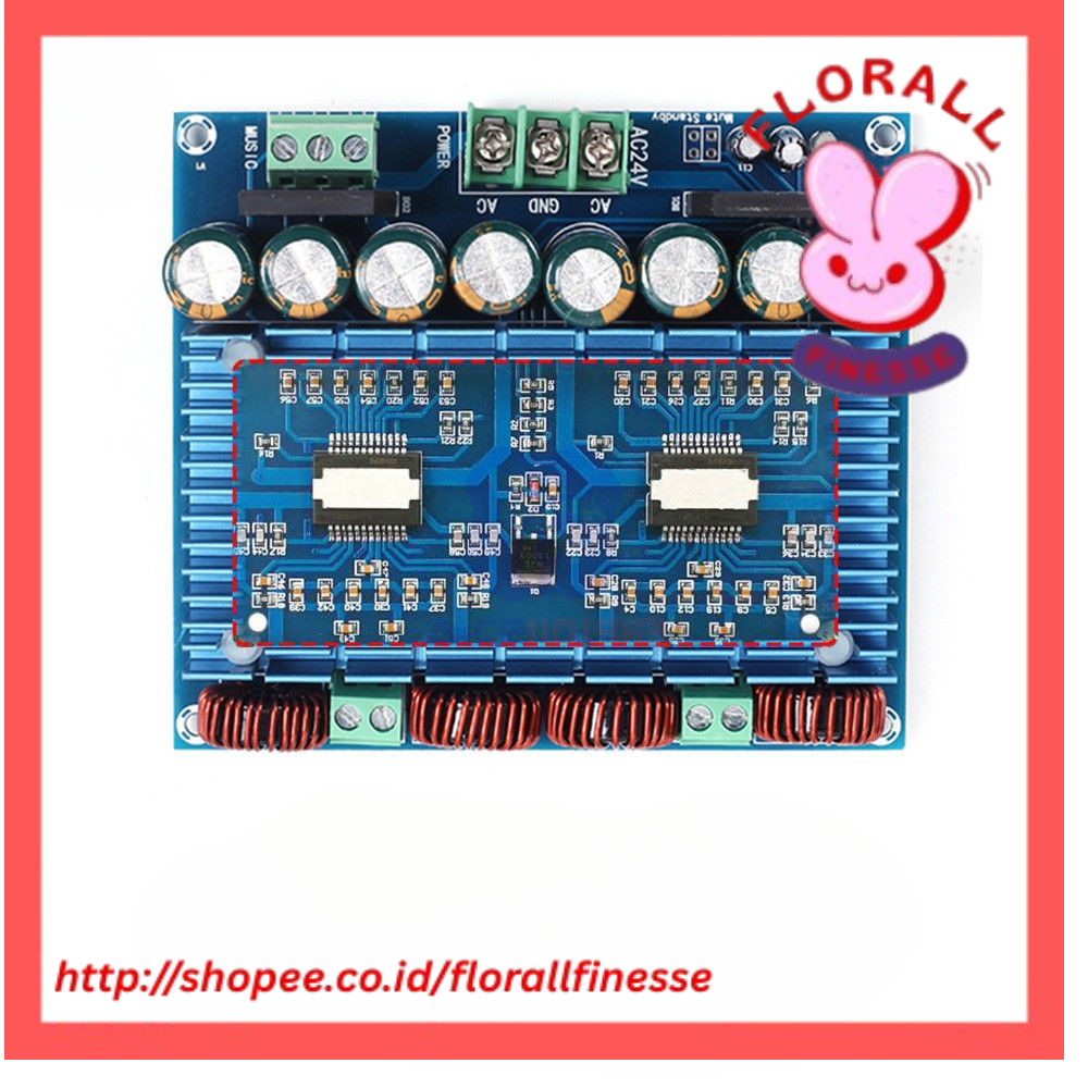 diymore TDA8954TH Dual Channel 420Wx2 Class D Digital Audio Stereo Amplifier Module HIFI Amplifier B