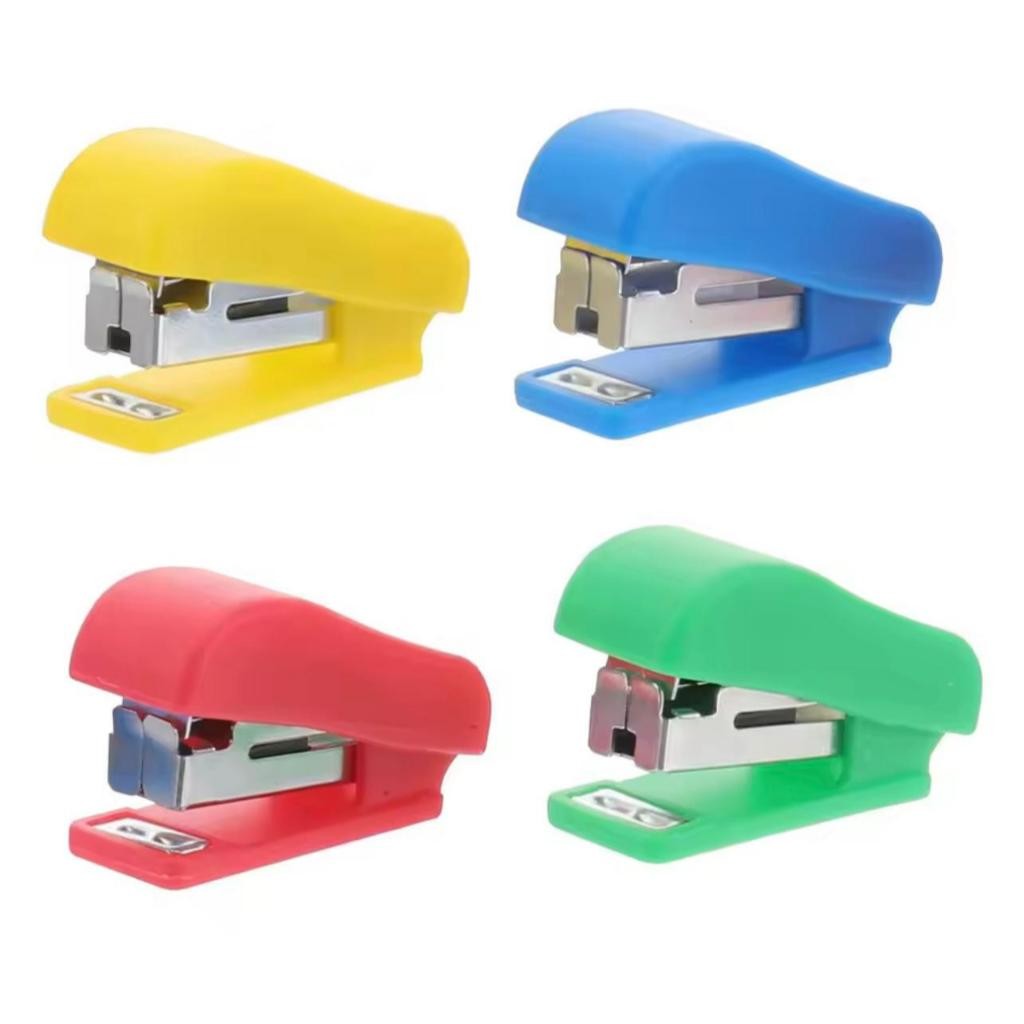 

(GROSIRAN) Staples Mini Stapler Kecil Unik Lucu Perlengkapan Alat Kerja Kantor Serbaguna