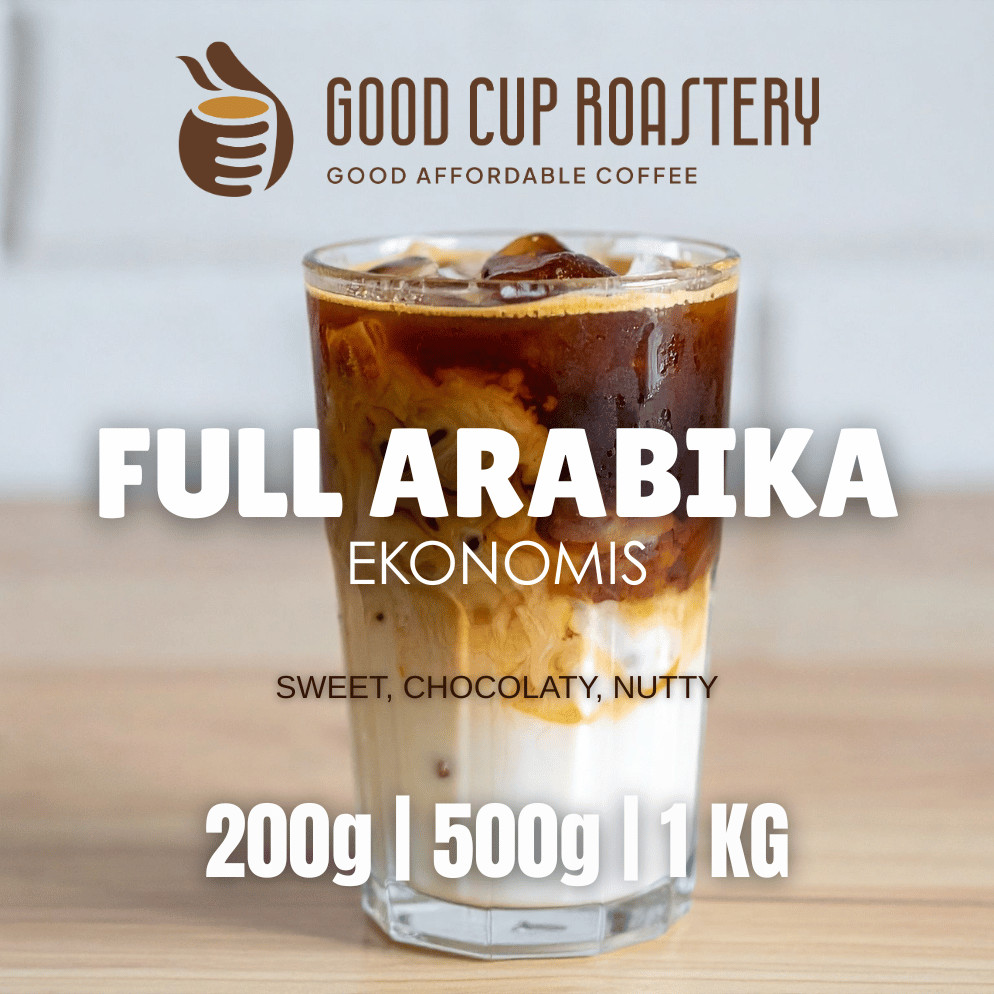 

Biji Kopi Full Arabika Ekonomis Espresso Kopi Susu by Good Cup Roastery