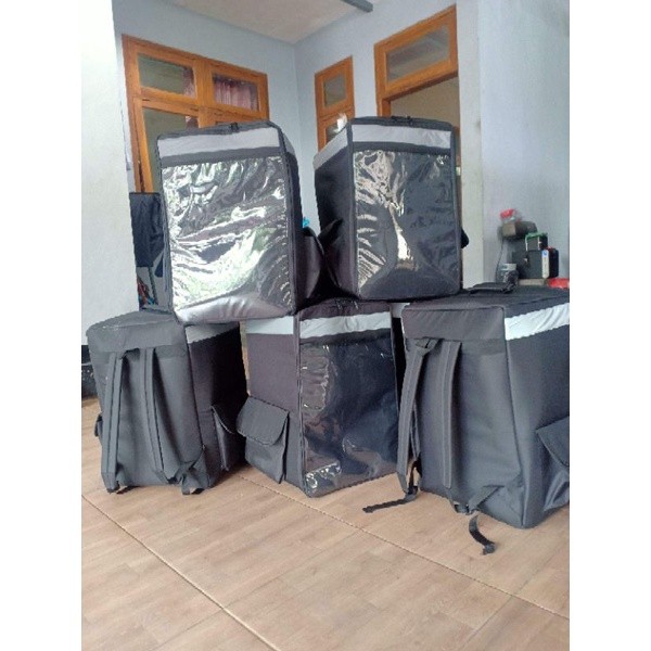 TAS GOFOOD TAS GRAB GSM TAS PUNGGUNG DELIVERY TAS GOJEK TAS RANSEL ANTAR MAKANAN TAS SERBAGUNA