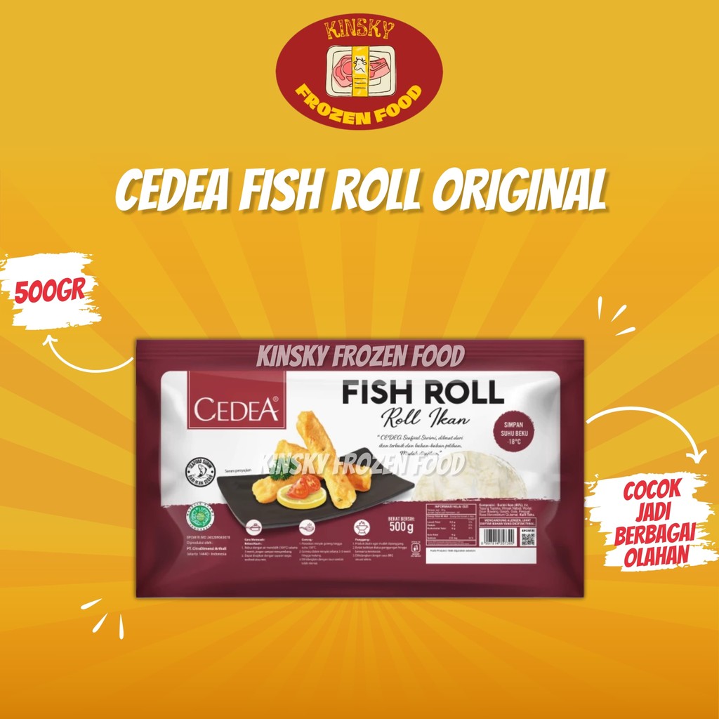 

CEDEA FISH ROLL ORIGINAL 500GR