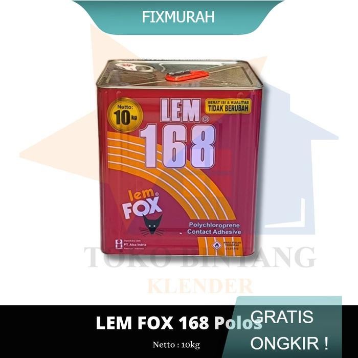 Fox Lem Kayu 168 Polos / Fox Lem 168 Polos Blek 10kg