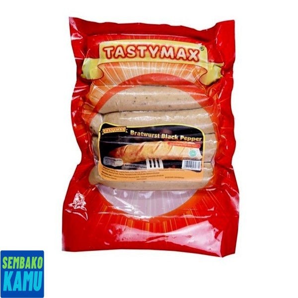 

Tastymax Bratwurst Blackpepper 500 gr - Sosis