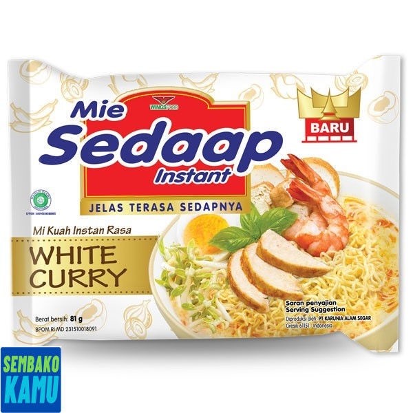 

Sedaap Mie Curry White 81 gr