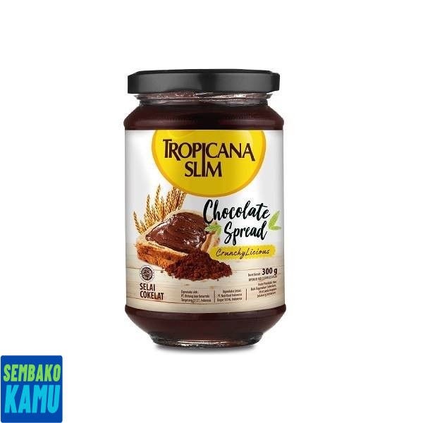 

Tropicana Slim Chocolate Spread 300 gr - Selai