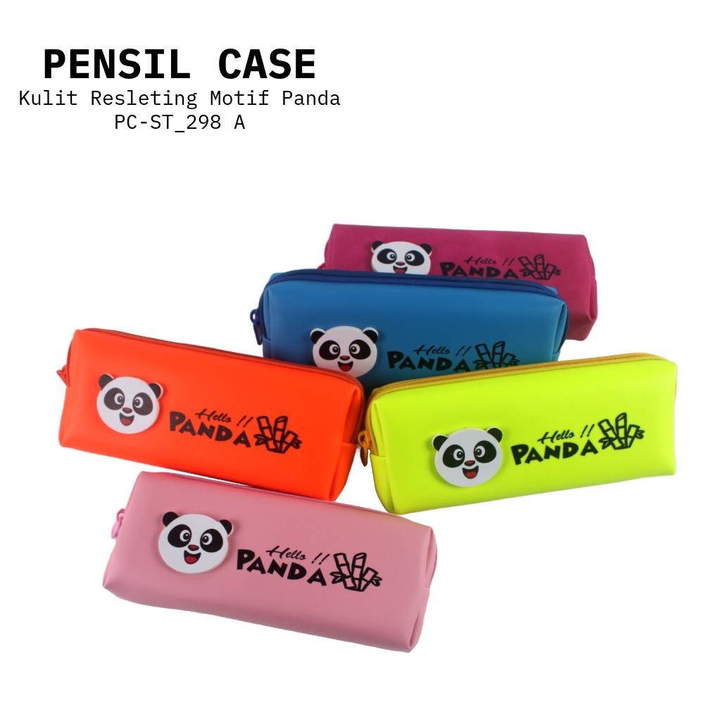 

Kotak Pensil Resleting Kulit Fancy / Tempat Pensil Kulit Fancy