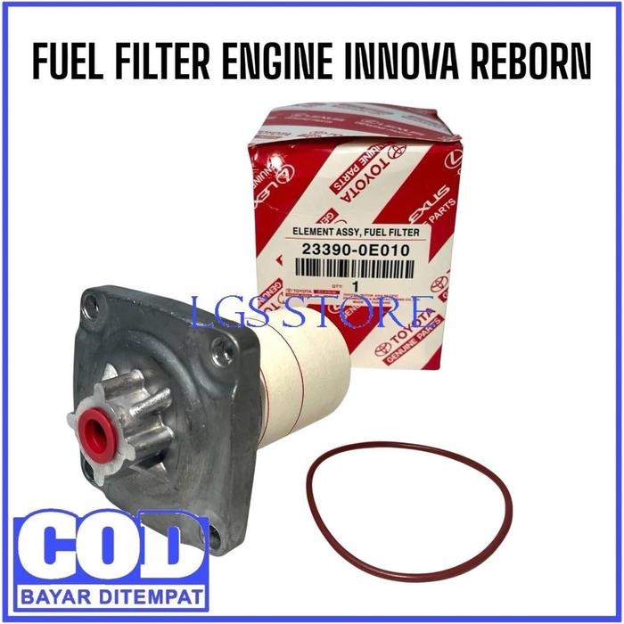 FUEL FILTER ENGINE INNOVA REBORN - FILTER SOLAR BAWAH HILUX REVO INNOVA REBORN