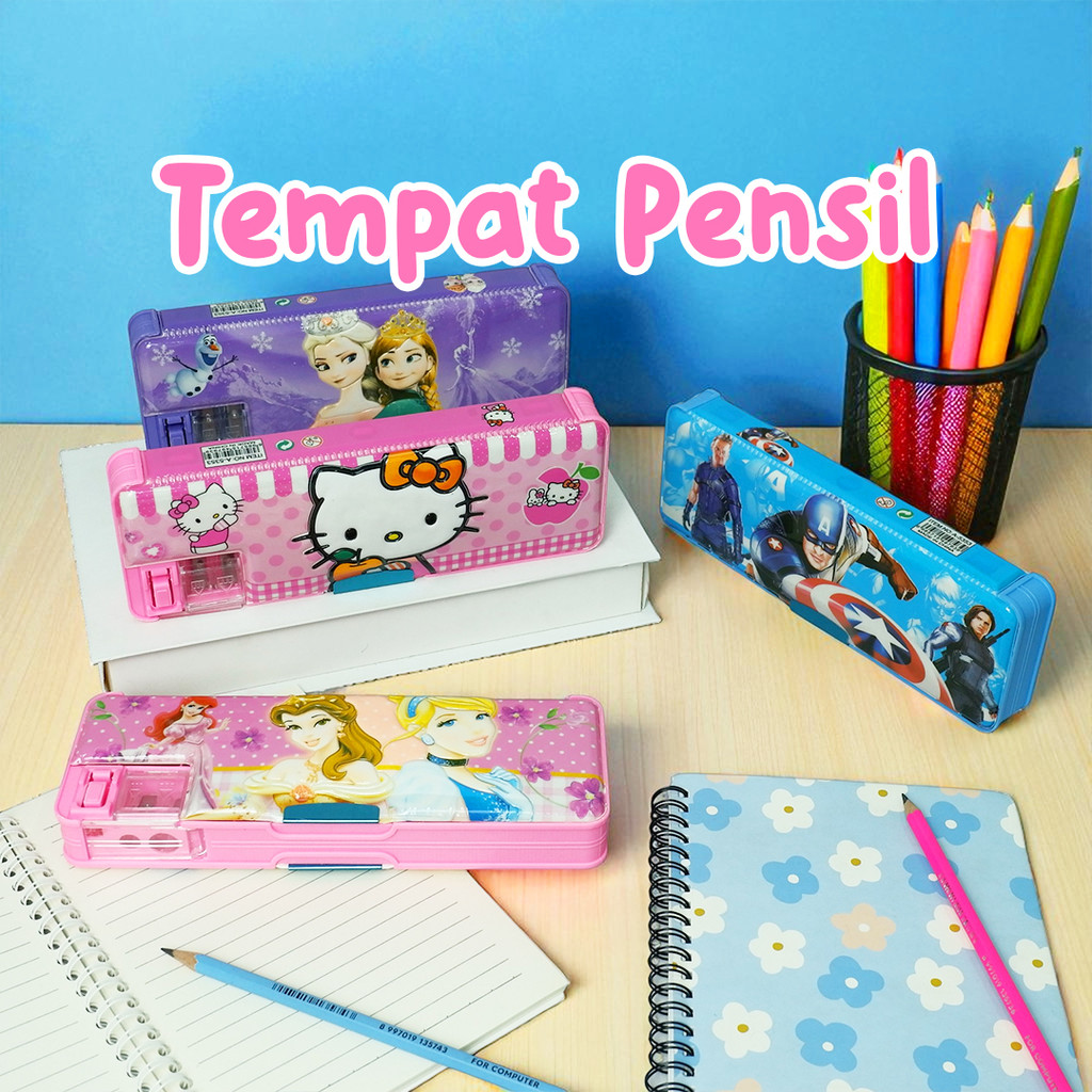 

Tempat Pensil Magnet / Kotak Pensil / Pencil Case Karakter A5353