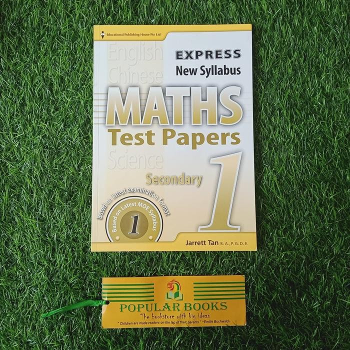 

Secondary Maths Test Paper - Secondary 1