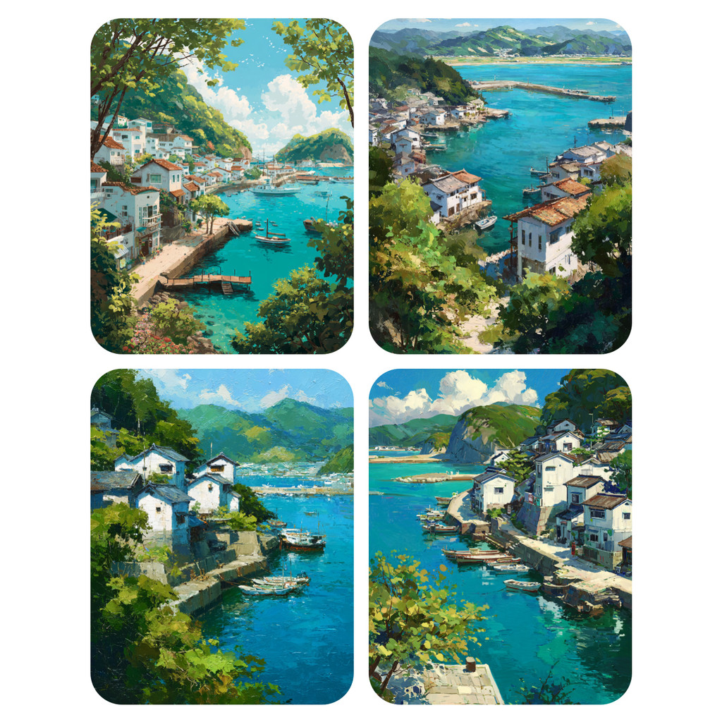 

Hand Paint Boat in the blue sea Painting By Numbers Kit DIY Acrylic Artwork Canvas Art Gift Home